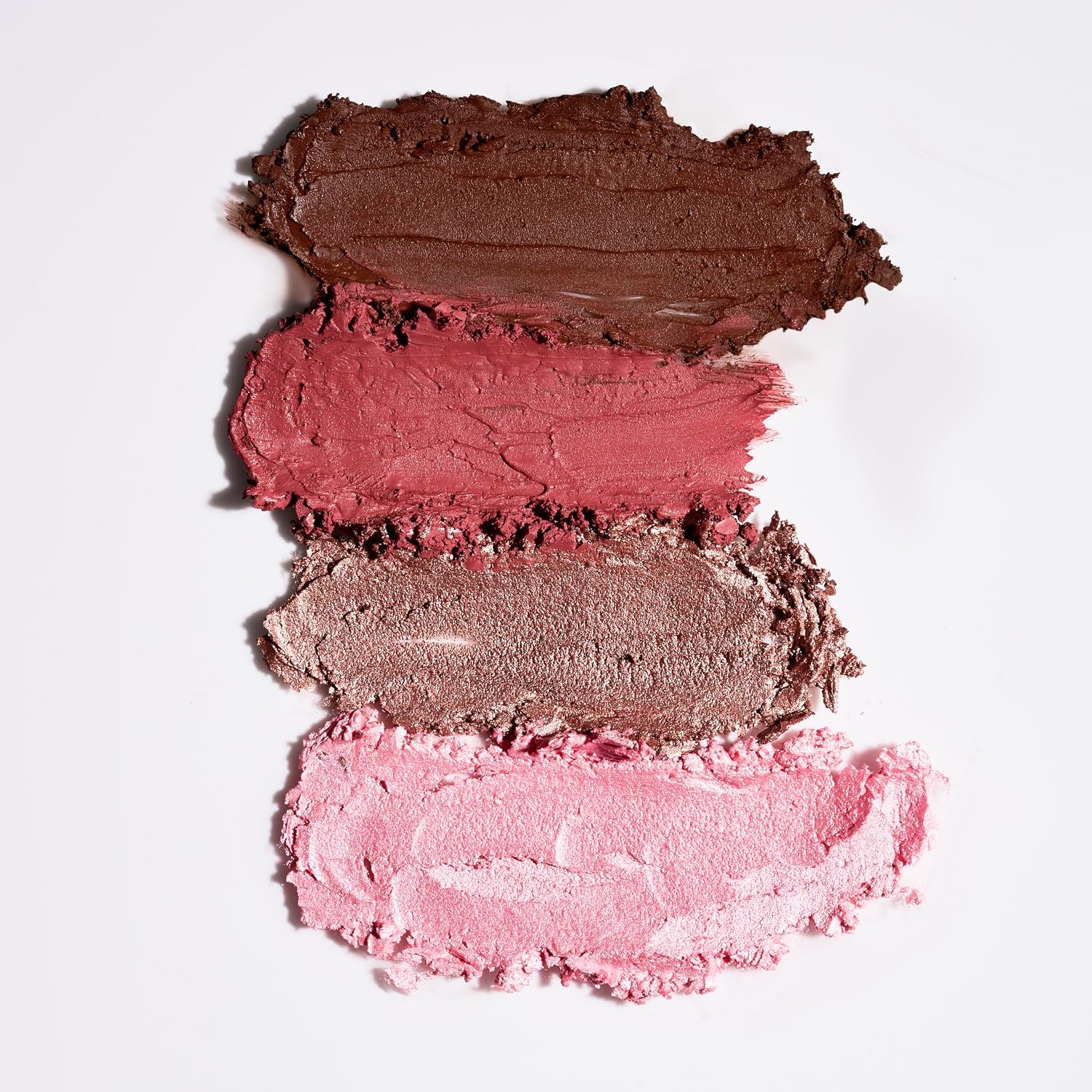 Glow Me Up Face Palette, Palette Maquillage avec Enlumineur, Contour et Blush, 4 teintes
