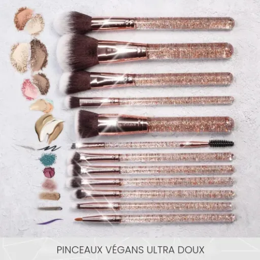 Test Niré Beauty Kit Pinceaux Maquillage Pro : un set complet qui fait bien le job pour le prix