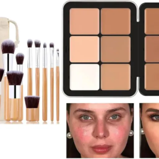 Test FantasyDay 12 Couleurs Anti-Cernes + 11 pinceaux : la palette pas chère qui fait (presque) tout