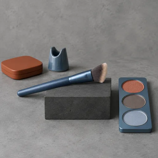 Le pinceau biseauté polyvalent : blush, contour et highlighter sans changer de brosse