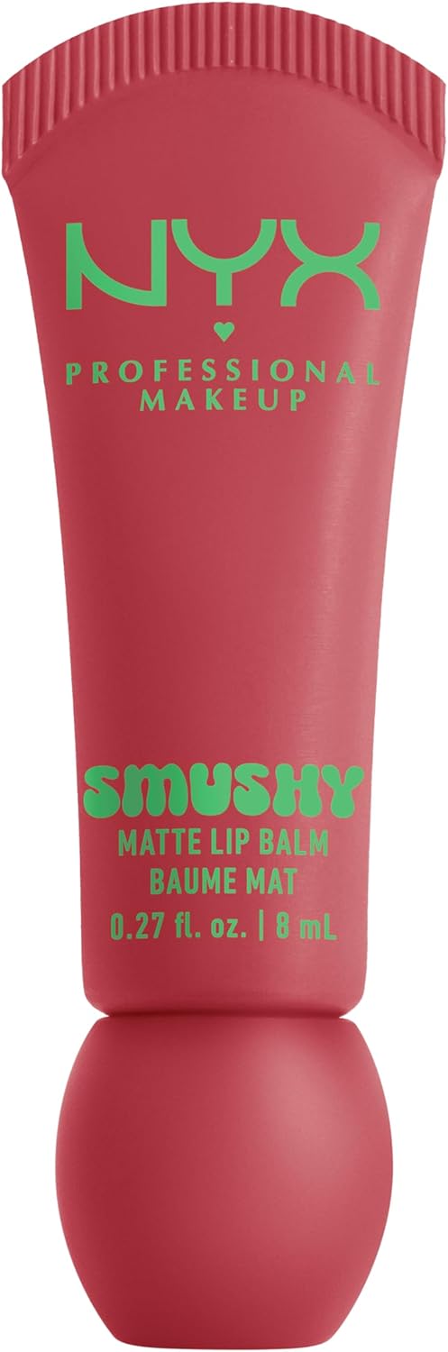 Baume à Lèvres Teinté Mat Effet Floutant - Formule Enrichie en Poudre de Riz Mochi et Céramides Nourrissants - Teintes Parfumées - Smushy Lip Balm - Teinte : Snuggle Szn Snuggle Szn 8 ml