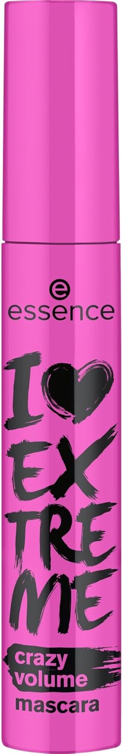 Essence - Mascara I Love Extreme Volume Crazy 12 ml (Lot de 1) Noir