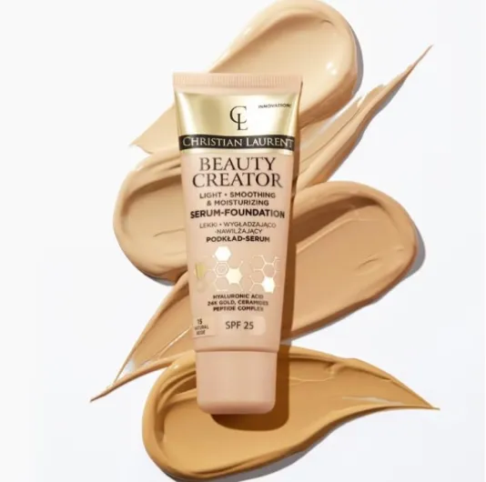 Christian Laurent Beauty Creator Sérum de fond de teint léger et hydratant avec SPF25 No - 5 Porcelaine 30 ml