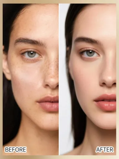 BB Cream Air Cushion Foundation with Free Refill Moisturizing Natural Cover Concealer Long-lasting Makeup Crossover Summer Palace, 13g*2 13 g (Lot de 2) C03 Vanilla（Summer Palace）
