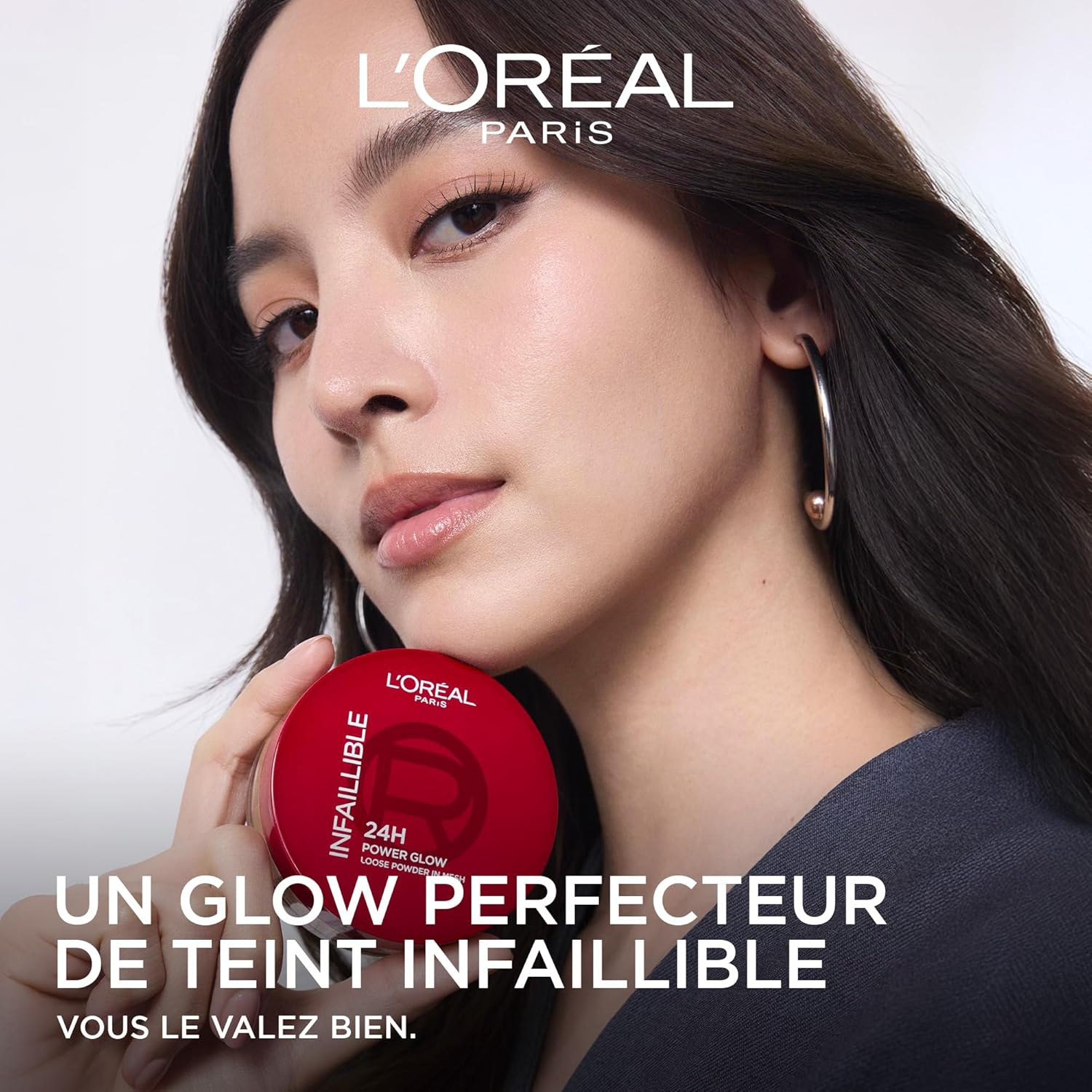 L'Oréal Paris - Poudre Libre Universelle - Fixe le Maquillage & Illumine le Teint - Infaillible 24H - Teinte : Universelle - 10 g