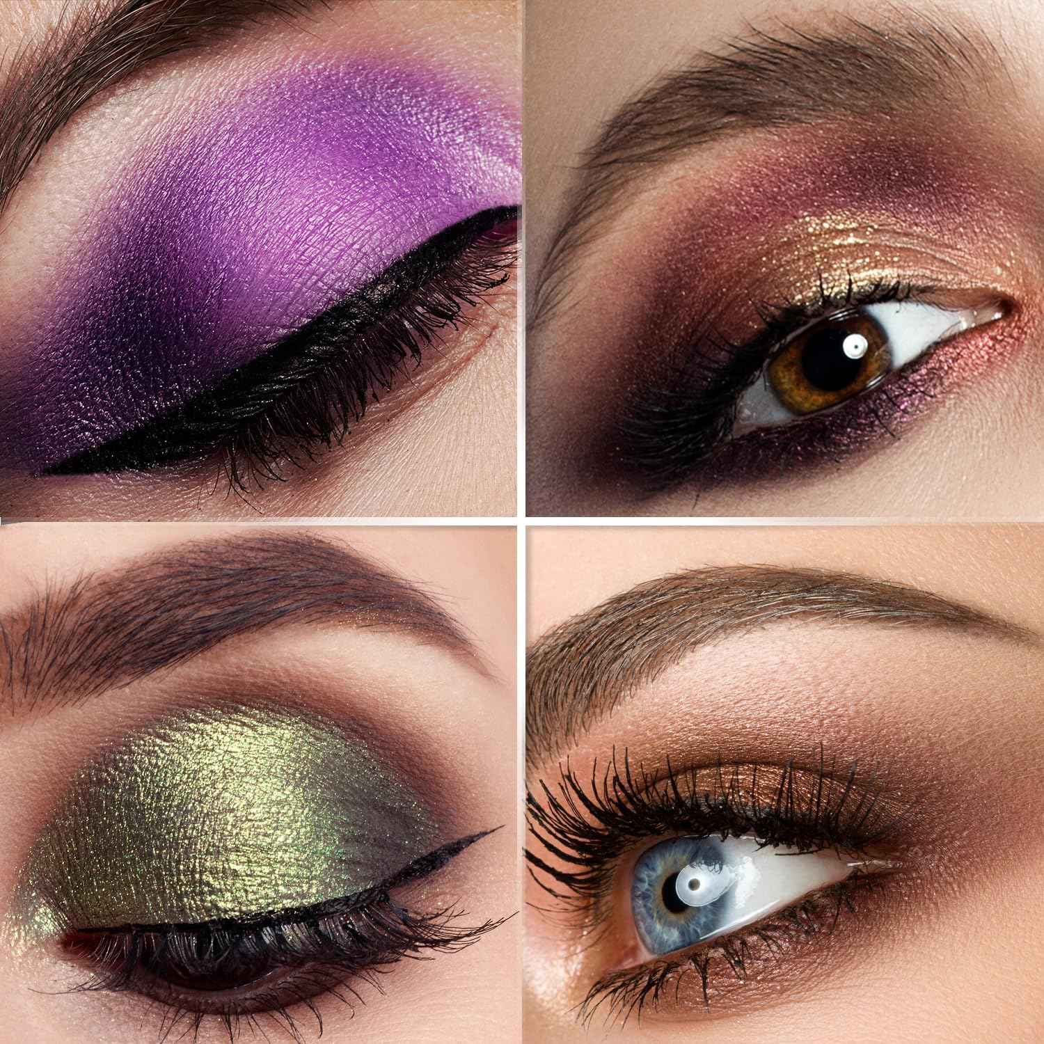 Palette de fards à paupières minimaliste de 35 nuances, soyez créatif avec des nuances nude mélangables et des finitions pailletées, palette de fards à paupières nude de qualité