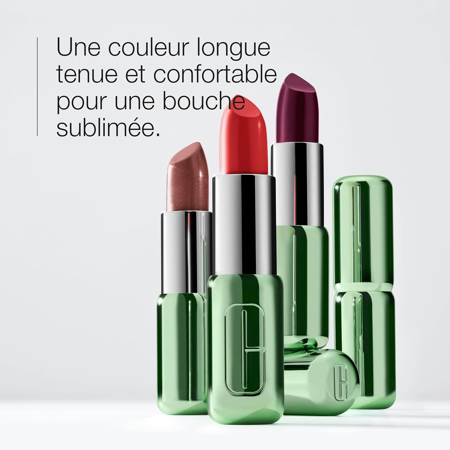 Clinique Pop Rouge à Lèvres Longue Tenue - Finis Satiné, Mat + Brillant Blush Pop