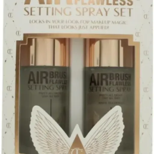 Test CHARLOTTE TILBURY Airbrush Flawless Setting Spray Set : le petit fixateur qui fait (presque) le job