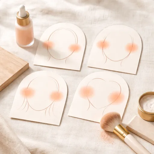 Blush liquide : comment placer la couleur selon la forme du visage sans effet joue-rouge