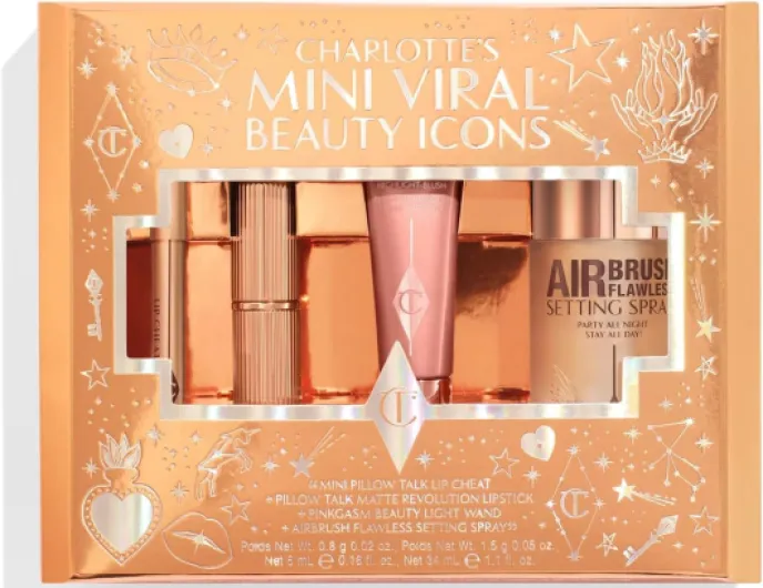 Charlotte Tilbury Mini Coffret cadeau icônes beauté virales