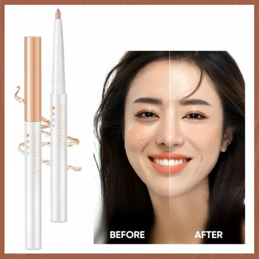 3 Pièces 3 Couleurs Crayon Correcteur Fin pour sous les paupières, waterproof, soyeux-longue tenue résistant aux traces, Stick Highlighter Sous les Yeux adapté aux débutants