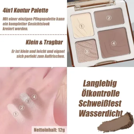 Test Palette EONFAVE 4 couleurs : le contour pas cher qui fait (globalement) le job