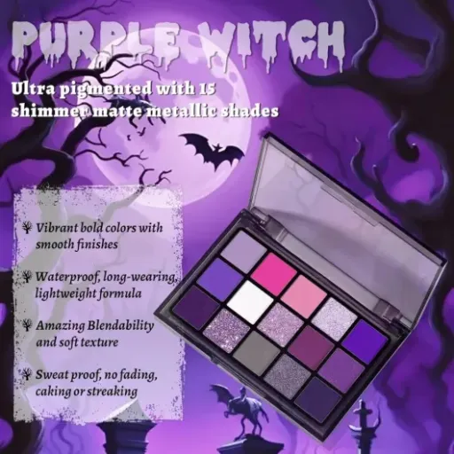 Test Beauty Glazed 15 couleurs Violette #02 : une palette petit prix qui fait (globalement) le job