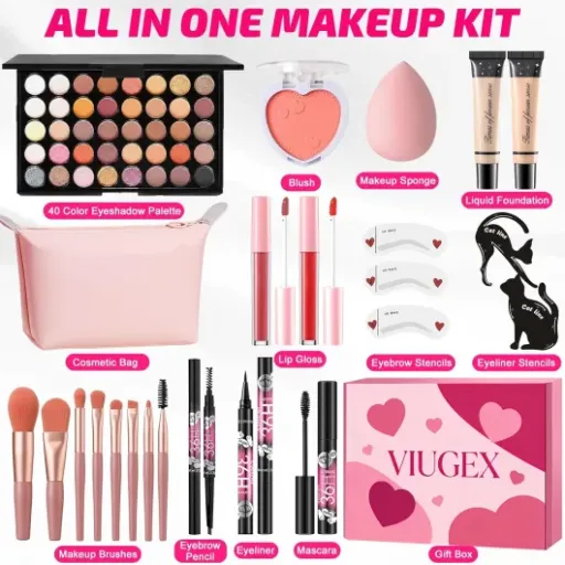 Test Coffret Maquillage Femme Viugex SET A : un kit complet surtout pensé pour les ados débutantes