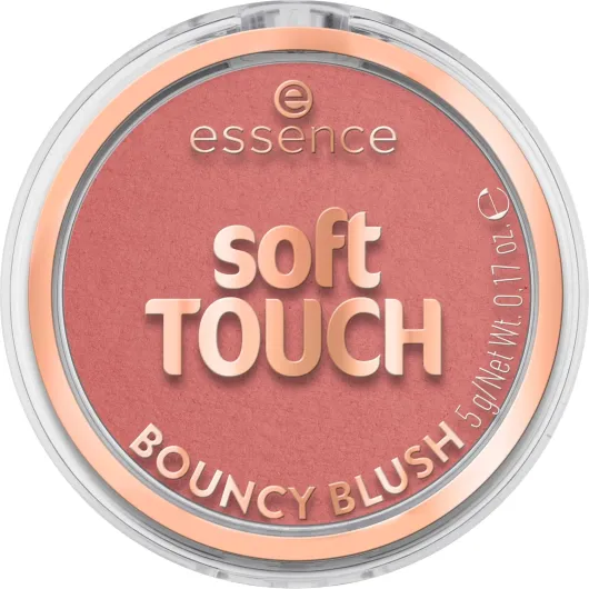 Essence soft TOUCH BOUNCY BLUSH, longue durée, hautement pigmenté, mat (5g) antique bloom