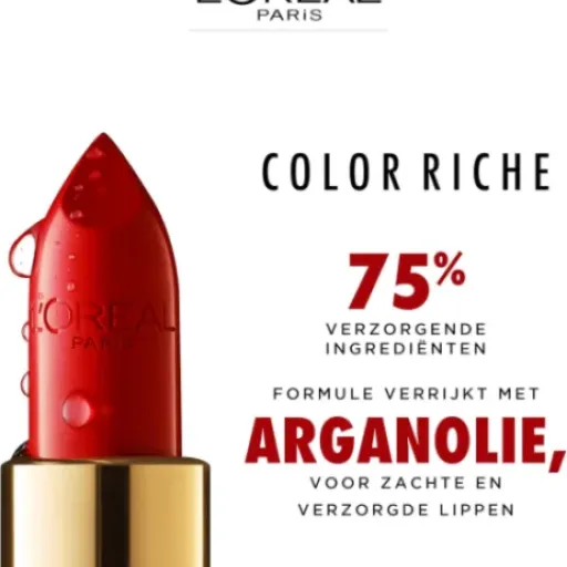 Test L'Oréal Color Riche Satin 110 Made In Paris : un rouge classique qui fait le job sans trop de surprises
