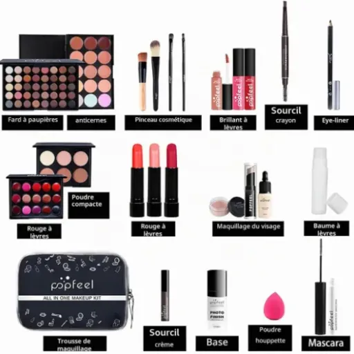 Test Coffret Maquillage MKNZOME 24 pcs : un kit complet pas cher pour débuter ou offrir